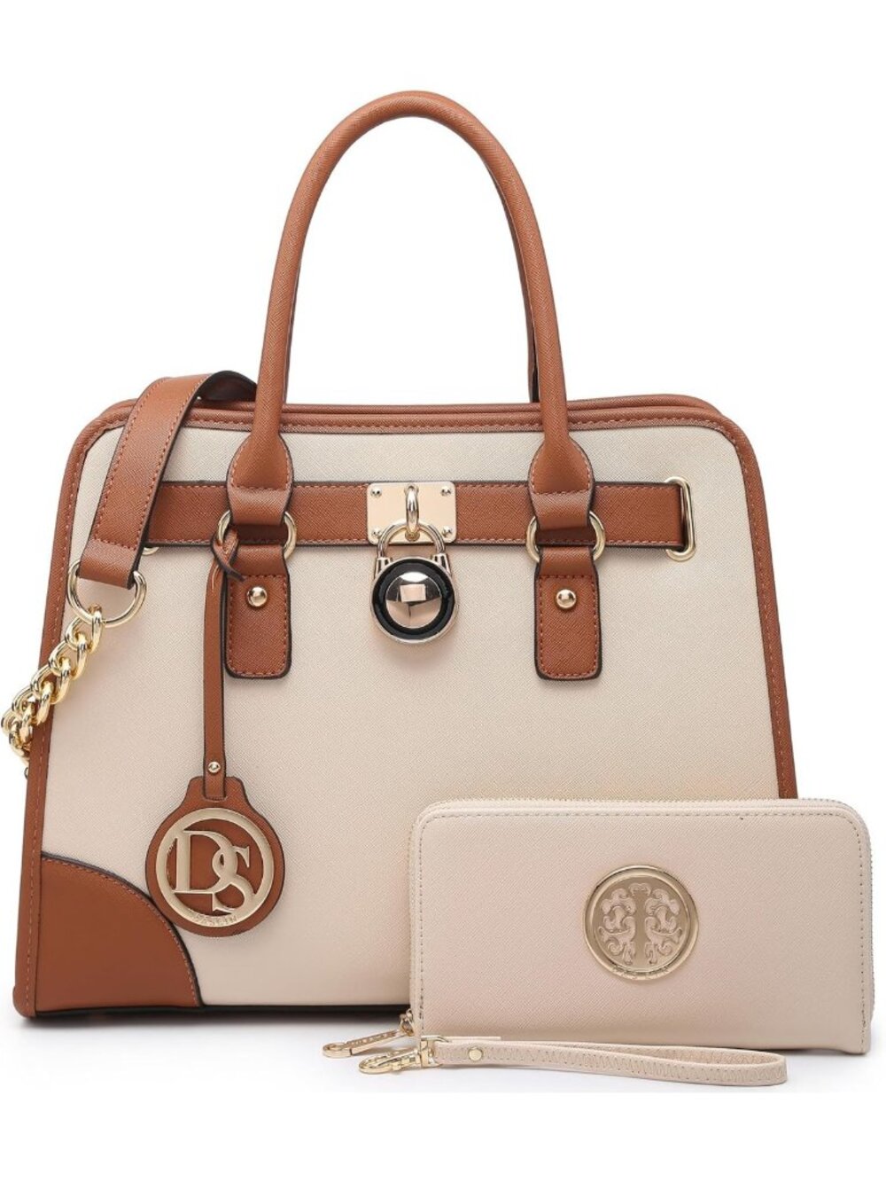 Stylish Women's Handbag Set - Top Handle Satchel & Hobo Purse for Work